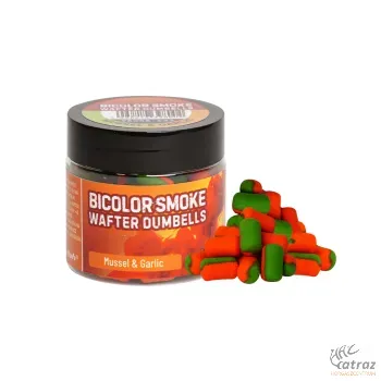 Benzár Mix Bicolor Smoke Wafter Dumbells Kagyló-Fokhagyma - Méret: 12x8 mm