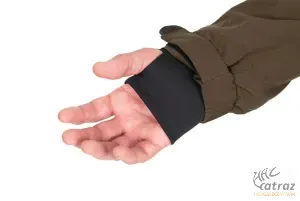 Fox Horgász Kabát Méret: M - Fox Khaki Sherpa Tec Jacket