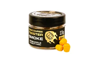 Benzar Concourse Twister Mini Smoke 12mm Pineapple&N-butyric - Benzar Mix Ananász-vajsav Feeder Csali