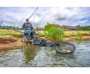 Preston Carbon Match 16 Landing Net - Carbon Merítőfej