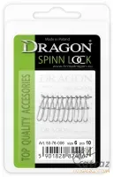 Dragon Pergető Kapocs - Dragon Spinn Lock 5 db/csomag Méret: 2/0