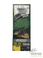 Owner FD-01 Előkötött Feeder Horog + Bayonet - Méret: 10 / 0.22mm