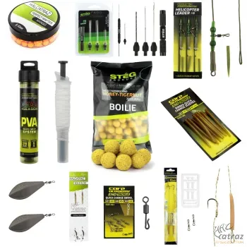 Komplett Pontyozó Horgász Szett - Halcatraz Ready to Fish Csali és Szerelék Csomag