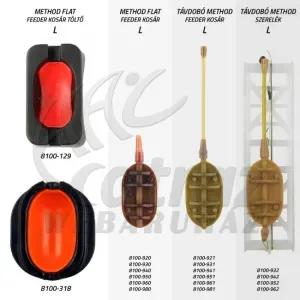 Nevis Method Long Cast 30g Távdobó Method Etetőkosár