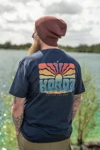 Korda Dawn Vibes Tee - Navy - S - Horgász póló