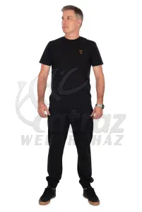 Fox Classic Joggers Black / Orange - S - Horgász nadrág