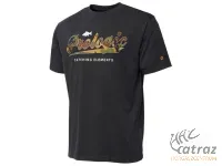 Prologic Camo Logo T-Shirt Grey Melange Méret: M - Prologic Horgász Póló