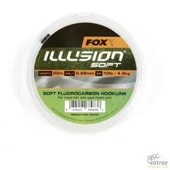 Fox Illusion XS Soft 20m 0,28mm/10lb Fluorocarbon Előkezsinór
