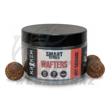The Kraken Baits Smart Series Wafters 20mm - Hot Sausage Wafter