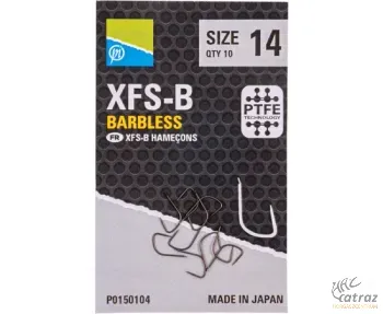 Preston XFS-B 14 - Preston Keszegező Horog