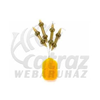 PB Products Heli-Chod Rubber and Beads XS Zöld 4db/cs