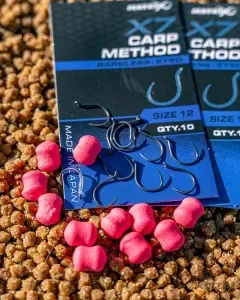 Matrix X7 Carp Method Eyed Barbless Horog: 14 - Matrix Method Feeder Horog