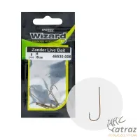 Wizard Zander Live Bait Méret: 1 - Wizard Süllőző Horog