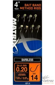 Matrix Rig 4" Carp Rigger Method+Bands Barbless 14