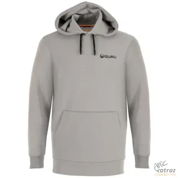 Guru Tackle Grey Lightweight Hoodie Méret: M - Guru Kapucnis Horgász Pulóver
