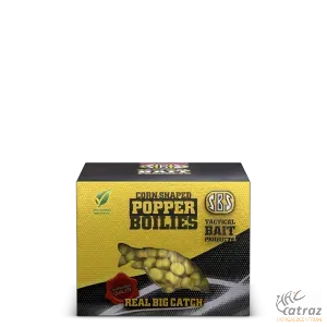 SBS Corn Shaped Poppers Boilie 40g 8-10mm -Krill Halibut
