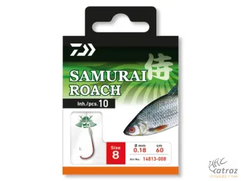 Előkötött Horog Daiwa Samurai Roach Size:10