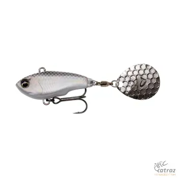 Savage Gear Wobbler Fat Tail Spin Sinking 5,5 cm 9 gramm - White Silver