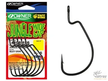 Owner Jungle Wide Gap Offset Horog - Méret: 3/0 - Owner Jungle Wide Gap Hook