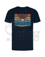 Korda Dawn Vibes Tee - Navy - Horgász póló