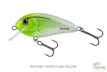 Salmo Butcher Sinking 5cm White Flash Yellow - Salmo Wobbler