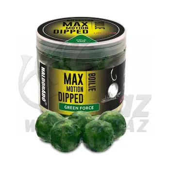 Haldorádó Max Motion Boilie Dipped 20 mm Green Force - Dippelt Haldorádó Bojli