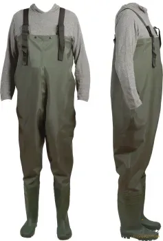 Zebco PVC Wader Green 46-47 - Zebco Mellescsizma
