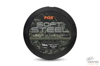 Fox Terepmintás Monofil Zsinór 0,30mm - Fox Soft Steel Flack Camo Mono 1000m