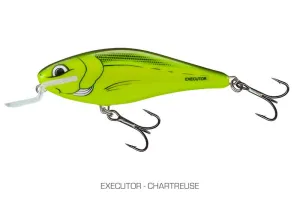 Salmo Executor Shallow Runner 5cm Chartreuse - Salmo Wobbler