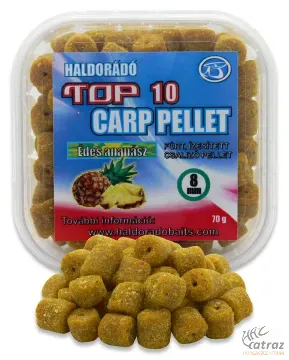 Haldorádó TOP 10 Carp Pellet 70g - Édes Ananász