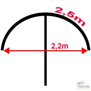 Frenetic Terepszínű Sátras Ernyő Oldalfallal