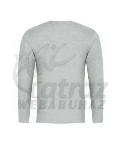 Korda Minimal Tee LS - S - Heather Grey - Hosszú ujjú póló