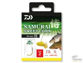 Előkötött Horog Daiwa Samurai Sweet Corn Size:04