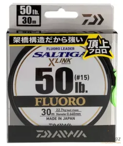 Daiwa Saltiga X Link Fluorocarban Leader 0,23mm - Daiwa Fluorocarbon Előkezsinór