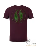 Korda Mandala Tee Burgundy - Burgundi Korda Póló