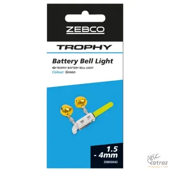 Zebco Trophy Battery Bell Light Green - Világítós Csörgős Kapásjelző