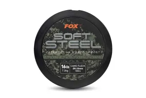 Fox Terepmintás Monofil Zsinór 0,33mm - Fox Soft Steel Flack Camo Mono 1000m