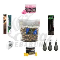 Prémium Korda COG Távdobó Pontyhorgász Szett - Halcatraz Ready to Fish Csali és Szerelék Csomag