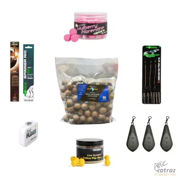 Prémium Korda COG Távdobó Pontyhorgász Szett - Halcatraz Ready to Fish Csali és Szerelék Csomag