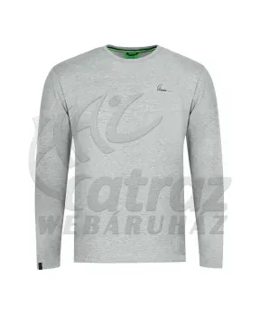 Korda Minimal Tee LS - 2XL - Heather Grey - Hosszú ujjú póló