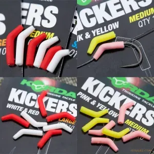 Korda Horogbefordító Kicsi Sárga-Pink - Korda Kickers Small 10 db/csomag