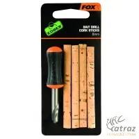Fox Edges Parafa Fúró + Parafa Betét Méret: 6 mm - Fox Bait Drill + Cork Sticks