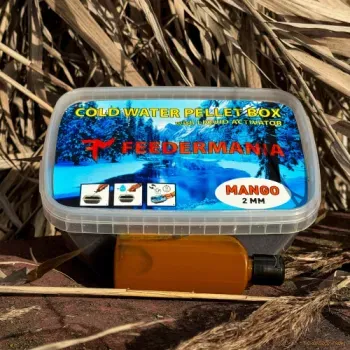 Feedermánia Cold Water Pellet Box 2 mm Mangó - Feedermánia Hidegvízi Micropellet