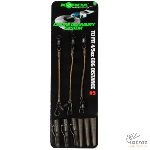 Prémium Korda COG Távdobó Pontyhorgász Szett - Halcatraz Ready to Fish Csali és Szerelék Csomag