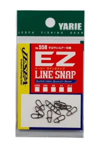 Yarie 558 EZ Line Snap Kapocs Méret: #000 - Yarie Pergető Kapocs