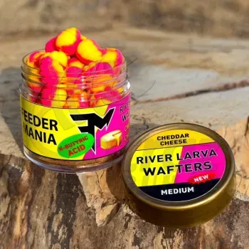 Feedermánia River Larva Wafter Cheddar Vajsav 2026 - Feedermánia Folyóvízi Wafter M Medium