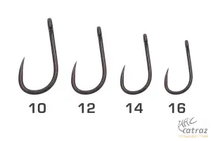 Matrix X8 X-Power Carp Eyed Barbless Méret: 12 - Matrix Feeder Horog