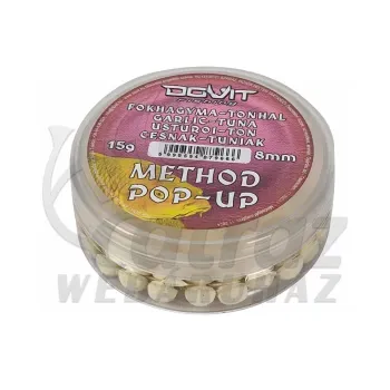 Dovit Fokhagyma-Tonhal Method Pop-Up 8mm - Dovit Pop-up Csali