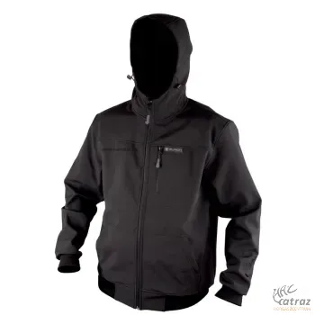 Fox Ruházat Black Label Kapucnis Soft Shell Kabát S CWR024