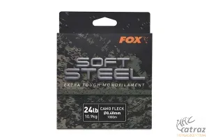 Fox Terepmintás Monofil Zsinór 0,40mm - Fox Soft Steel Flack Camo Mono 1000m